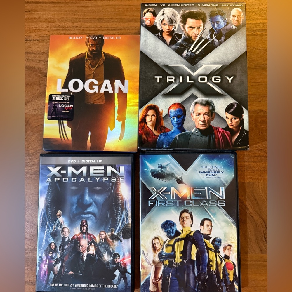 X-Men Blu-ray Collection - Black and Blue